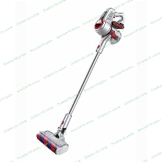 Пылесос вертикальный Sharp ECSB72RS серебристый/красный, питание от аккумулятора, 95 Вт, уборка сухая, пылесборник 1 л, работа от АКБ max 36 мин