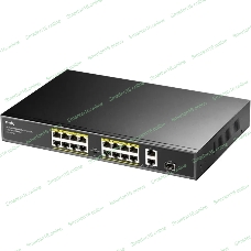 Коммутатор Cudy FS1018PS1, 16×100 Мбит/с, 2×1 Гбит/с