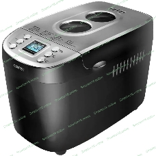 Хлебопечка Centek CT-1415 (черн/сталь) 1500 г БОЛЬШОЙ ОБЪЕМ, 860 Вт, 15 программ, таймер, LCD, окошко
