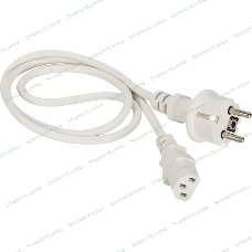 Шнур питания Lanmaster LAN-PP13/SH-1.5-WH C13-Schuko проводник.:3x0.75мм2 1.5м 220В 10А белый