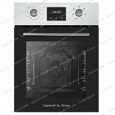 Духовой шкаф электрический встраиваемый Zigmund & Shtain E 145 S нержавеющая сталь