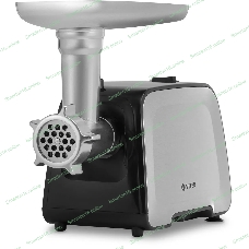 Мясорубка электрическая Vitek VT-3646 серебристый, 2000 Вт, 1.8 кг/мин, реверс, защита от перегрузки, насадки - 6