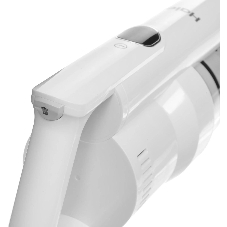 Пылесос вертикальный Haier HVC150 белый, питание от аккумулятора, 150 Вт, уборка сухая, пылесборник 0.8 л