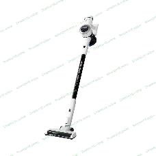 Пылесос вертикальный Libhof VCDB‑4232 белый, питание от аккумулятора, 300 Вт, уборка суxая/влажная, пылесборник 0.6 л