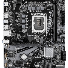 Материнская плата Gigabyte B760M-H V2, LGA 1700, Intel B760, 2xDDR5, 4xSATA, 1xM.2, 1xPCIe 4.0 x16, 1xPCIe x1, 1xHDMI, 1xDP, 1x1Gb LAN, 3xUSB-A 5Gbps, 4xUSB-A 2.0, 3x3.5 мм, 7.1, mATX