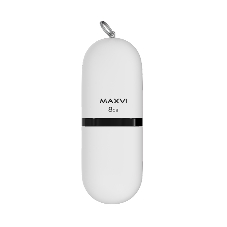 Флешка USB Maxvi SF white (FD8GbUSB20C10SF), 8Gb, USB 2.0, R/W 15/5, белый