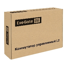 Коммутатор ExeGate EDGS-2108D, 8×1 Гбит/с, управляемый