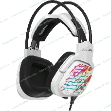 Гарнитура Bloody G565 белый, проводная, USB, подсветка