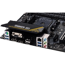 Материнская плата ASUS TUF GAMING A520M-PLUS II, AM4, AMD A520, 4xDDR4, 4xSATA, 1xM.2, 1xPCI-E 3.0 x16, 2xPCI-E x1, 1xHDMI, 1xDP, 1xVGA, 1x 1Gb LAN, 4xUSB 3.2 Gen 1, 2xUSB 2.0, 3x3.5 мм, 7.1, Micro-ATX