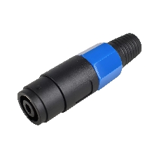 Комплект кабельных разъемов Wize WSKONF-4P-5 SpeakON 4 pin, (розетка), 5 шт. в комплекте