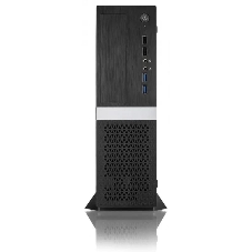 Компьютерный корпус Foxline FL-211-TFX300S с блоком питания 300Вт, mATX case, black, w/PSU TFX 300W, w/2xUSB2.0+2xUSB3.0, w/pwr cord, w/8cm FAN