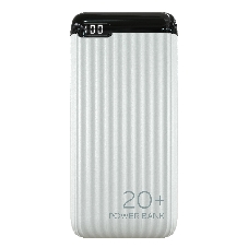 Портативный аккумулятор More choice (4620202550514) PB19-20 2USB 2.1A - 20000mAh белый
