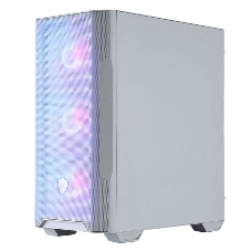 Корпус MSI MAG FORGE M100R, Mini-Tower, белый, 4 x 120 мм