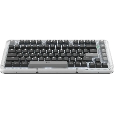 Клавиатура Logitech Alto Keys K75M беспроводная, Bluetooth, радиоканал, серый