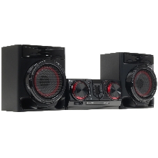 Мини-аудиосистема LG CJ44 черный 480Вт FM USB BT