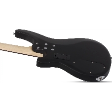 Бас-гитара SCHECTER C-4 DELUXE SBK - бас-гитара 4-струнная, цвет черный матовый