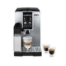 Кофемашина автоматическая DeLonghi Dinamica Plus ECAM380.85.SB серебристый/черный, исп. кофе - зерновой/молотый, 1.8 л, 1450 Вт, 15 Бар.