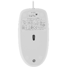 Мышь проводная Logitech M100 белый, 1000 dpi, USB, кнопки - 3