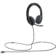 Гарнитура Logitech USB Headset H540 чёрный, проводная, USB