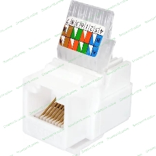 Модуль Suprlan 10-0312-1, Keystone RJ45 1 кат.5E UTP