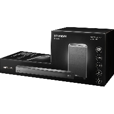 Микросистема Hyundai H-HA650 черный 150Вт FM USB BT SD/MMC/MS