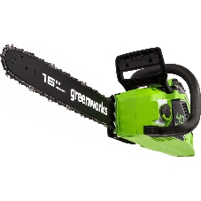 Цепная пила аккумуляторная (2005807UA) GreenWorks GD40CS18, 40V, 40 см, бесщеточная, 1,8 КВТ, с АКБ 2АЧ и ЗУ