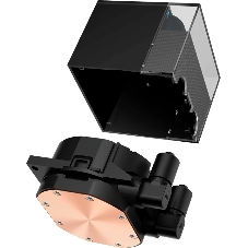 Система жидкостного охлаждения PcCooler DS360 Display ARGB Soc-AM5/AM4/1200/1700/1851 черный 4-pin 39.8dB Al LCD 310W Ret (DS360-BKAWXY-GL)