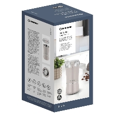 Кофемолка Eurostek ECG-9007 50 гр, 350 Вт, бежевый