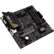 Материнская плата ASUS TUF GAMING A520M-PLUS II, AM4, AMD A520, 4xDDR4, 4xSATA, 1xM.2, 1xPCI-E 3.0 x16, 2xPCI-E x1, 1xHDMI, 1xDP, 1xVGA, 1x 1Gb LAN, 4xUSB 3.2 Gen 1, 2xUSB 2.0, 3x3.5 мм, 7.1, Micro-ATX