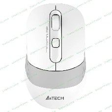 Мышь беспроводная A4Tech Fstyler FB10C белый/серый, 2000 dpi, радиоканал, Bluetooth, USB, кнопки - 4