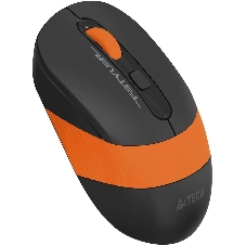 Мышь беспроводная A4Tech Fstyler FG10S черный/оранжевый, 2000 dpi, радиоканал, USB, кнопки - 4