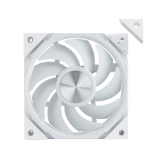 Вентилятор для корпуса Eurocase EU-FN120ARGB_12 WH YH1225 White,120 ARGB fan 3pin+AURA 5V3pin female and male connector with brown box,3pcs in big bro