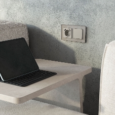 Накладка для розетки USB WERKEL (дымчатый) W1279504