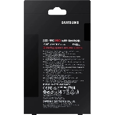 Накопитель SSD Samsung 990 PRO, 1000Gb, PCIe 4.0 x4, M.2 2280, NVMe, R/W 7450/6900, с радиатором