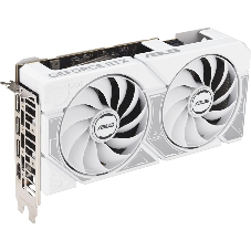 Видеокарта Asus GeForce RTX 5060 DUAL OC White, Nvidia RTX 5060, 8GB GDDR7, 128 bit, PCI-E 5.0, DPx3, HDMIx1, 2535 MHz