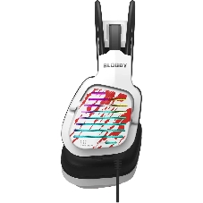 Гарнитура Bloody G565 белый, проводная, USB, подсветка