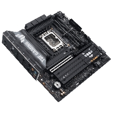 Материнская плата ASUS TUF GAMING B860M-PLUS WIFI, LGA 1851, Intel B860, 4xDDR5, 4xSATA, 3xM.2, 1xPCIe 5.0 x16, 1xPCIe x4, 1xUSB-C, 4xUSB-A 3.2 Gen 1, 2xUSB-A 3.2 Gen 2, 1xHDMI, 1xDP, 1x2.5Gb LAN, 7.1, mATX