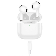 Наушники TWS Hoco EW78 белый, вкладыши, Bluetooth, до 4 ч.