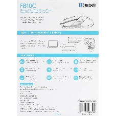 Мышь беспроводная A4Tech Fstyler FB10C зеленый, 2000 dpi, радиоканал, Bluetooth, USB, кнопки - 4