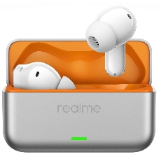 Наушники TWS Realme Buds T500 Pro серебристый, внутриканальные, Bluetooth, активное шумоподавление, до 56