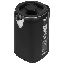 Электрочайник Aresa AR-3482 черный, 1.6 л, 1700 Вт, скрытый нагревательный элемент, поддержание температуры