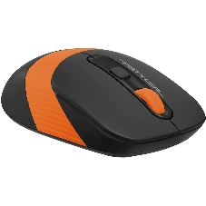 Мышь беспроводная A4Tech Fstyler FG10S черный/оранжевый, 2000 dpi, радиоканал, USB, кнопки - 4