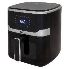 Аэрогриль JVC JK-MB052 черный, 1800 Вт, 6 л, сенсор, 7 программ