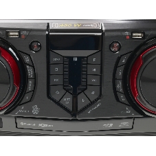 Мини-аудиосистема LG CJ44 черный 480Вт FM USB BT