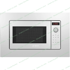 Встраиваемая микроволновая печь Bosch BEL653MW3 белый, 25 л, 800 Вт, переключатели - поворотный механизм/сенсор