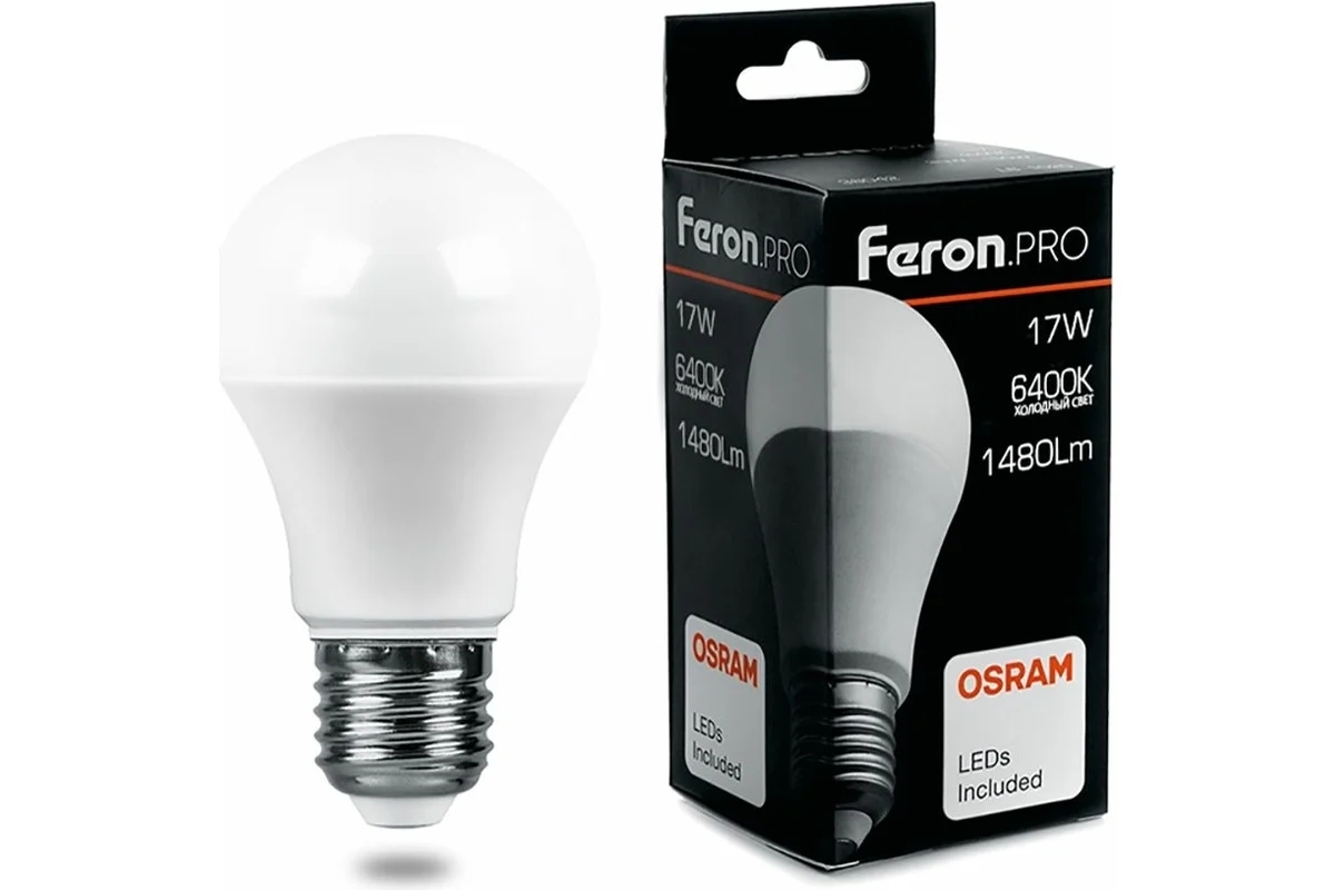 Лампа светодиодная Feron PRO LB-1017 17Вт Е27 дневной