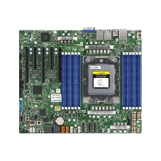 Материнская плата Supermicro H13SSL-N bundle, SP5, SoC, 12xDDR5, 8xSATA, 2xM.2, 3xPCIe 5.0 x16, 2xPCIe 5.0 x8, 1xD-Sub, 2x 1Gb LAN, 4xUSB 3.0, 0x3.5 мм, ATX