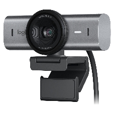 Веб-камера Logitech BRIO MX 3840x2160, 30 кадр/с, USB, микрофон, шторка приватности, автофокус, крепление на мониторе, графитовый