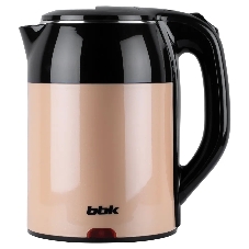Чайник электрический BBK EK1709P черный/бежевый