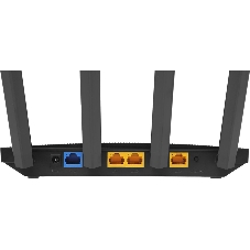 Роутер TP-Link AX1500 Dual-Band Wi-Fi 6 RouterSPEED: 300 Mbps at 2.4 GHz + 1201Mbps at 5 GHzSPEC: 4× Antennas, 1GHz Dual Core CPU, 1× Gigabit WAN Port + 3× Gigabit LAN Ports, 1024-QAM, OFDMAFEATURE: Tether App, WPA3, Access Point Mode, IPv6 Supported, IPTV, Bea